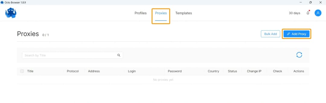 Як налаштувати проксі за допомогою Octo Browser