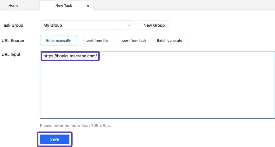 Налаштування проксі-серверів за допомогою Octoparse