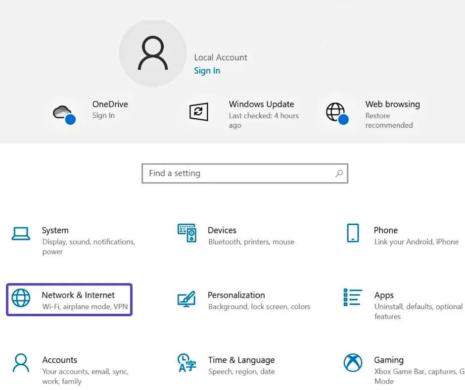 Налаштування проксі-сервера в Windows 10 і 11