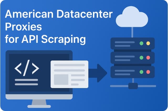 Американские datacenter-прокси для высокоскоростного API-скрапинга