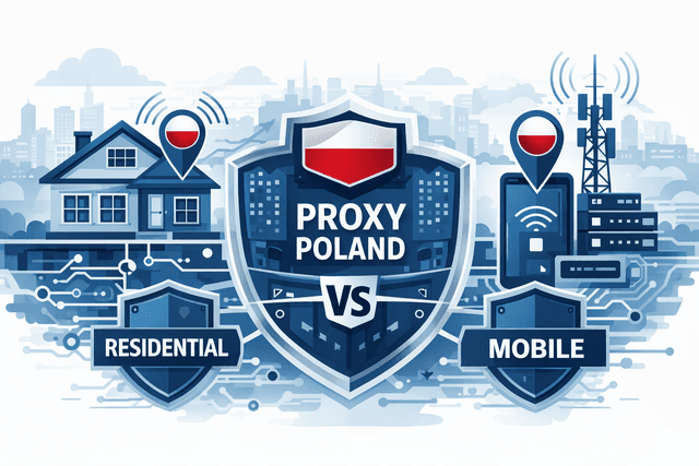 Польские резидентские vs мобильные прокси — сравнение и выбор