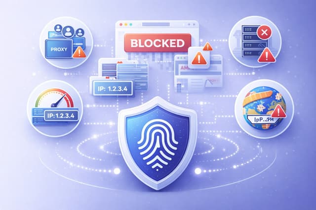 Типичные ошибки, из-за которых прокси быстро блокируются